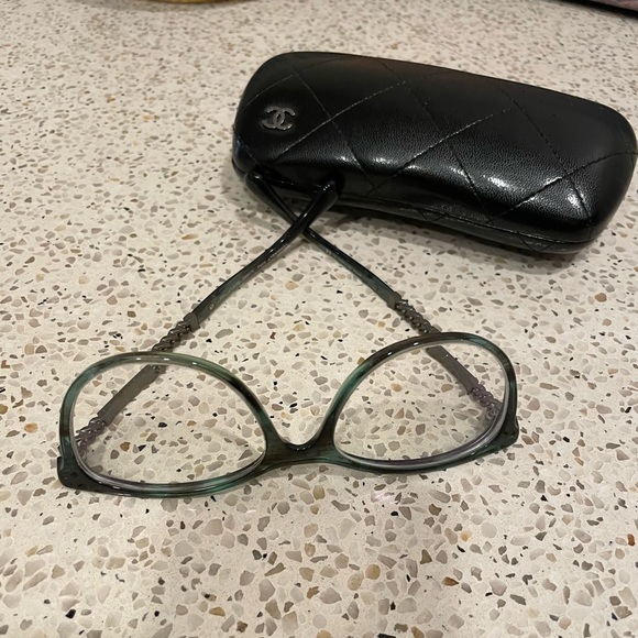 Chanel chain-link Optical Frame - Picture 2 of 7